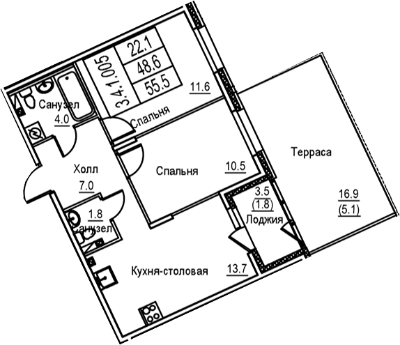 Планировка квартиры
