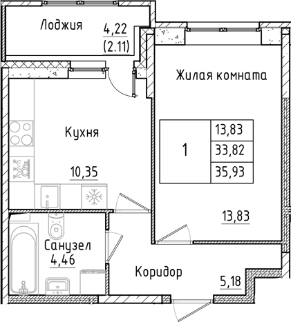 Планировка квартиры