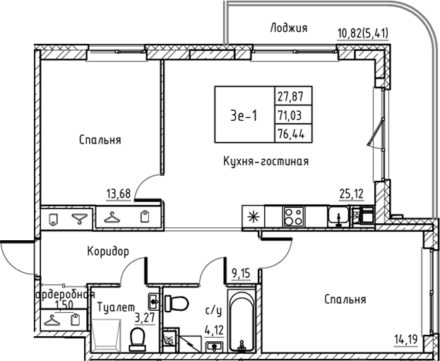 Планировка квартиры