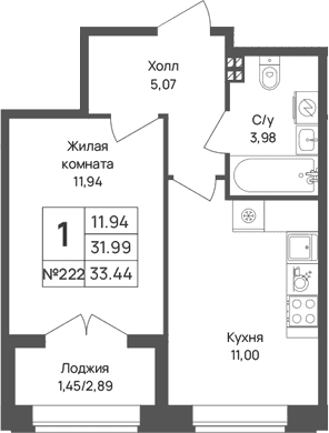 Планировка квартиры