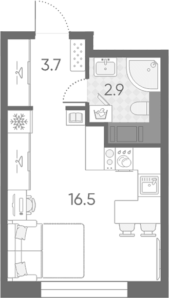 Планировка квартиры
