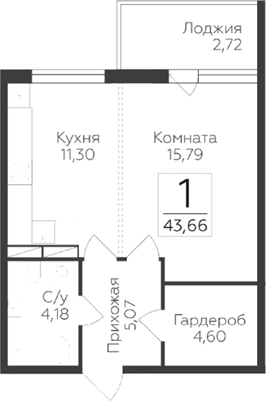 Планировка квартиры
