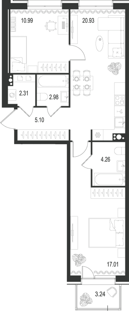 Планировка квартиры