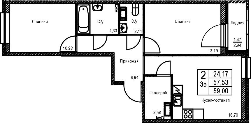 Планировка квартиры