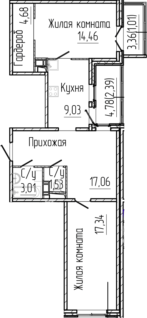 Планировка квартиры