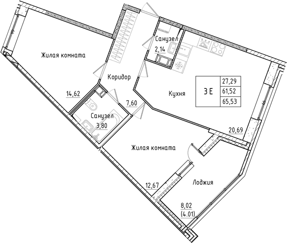 Планировка квартиры