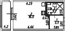 Планировка квартиры
