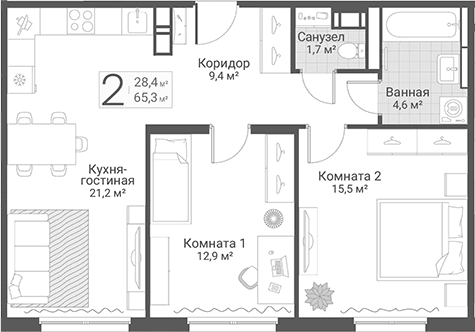 Планировка квартиры