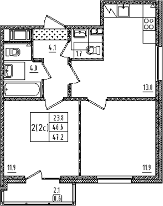 Планировка квартиры