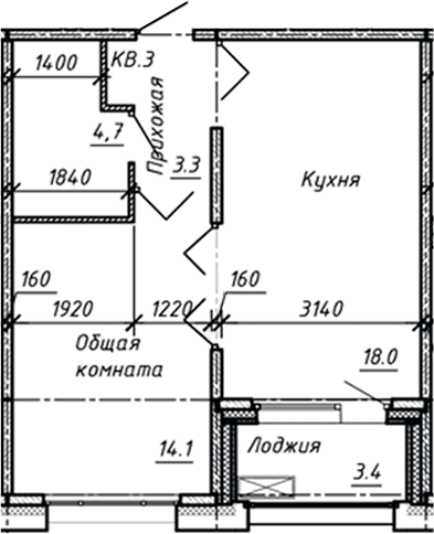 Планировка квартиры