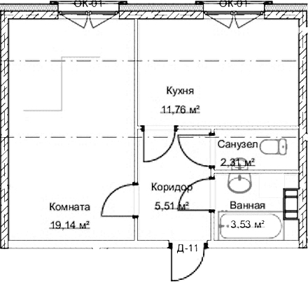 Планировка квартиры