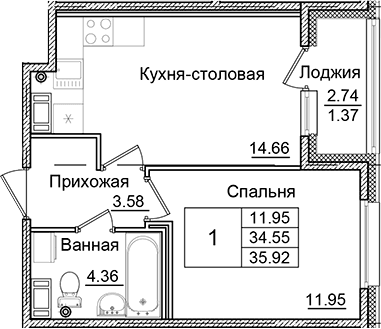 Планировка квартиры