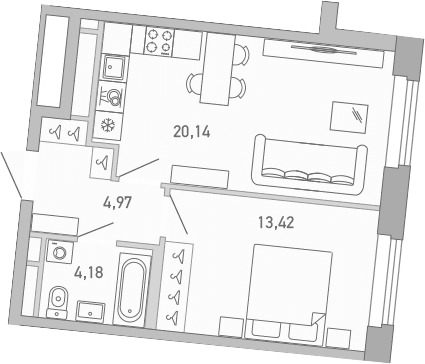 Планировка квартиры