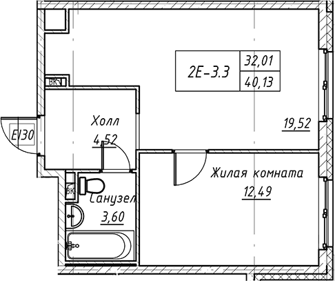 Планировка квартиры