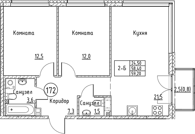 Планировка квартиры
