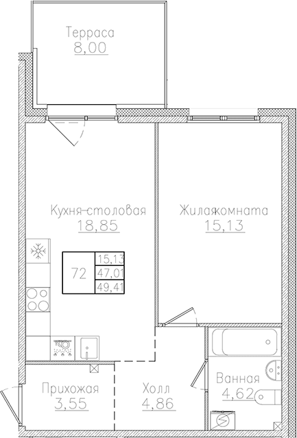 Планировка квартиры