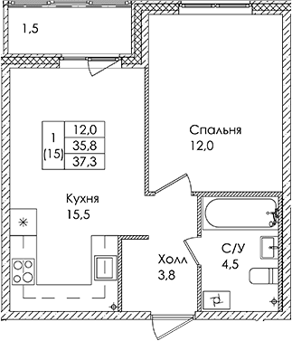 Планировка квартиры