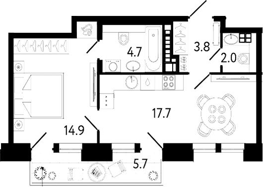 Планировка квартиры