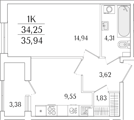 Планировка квартиры