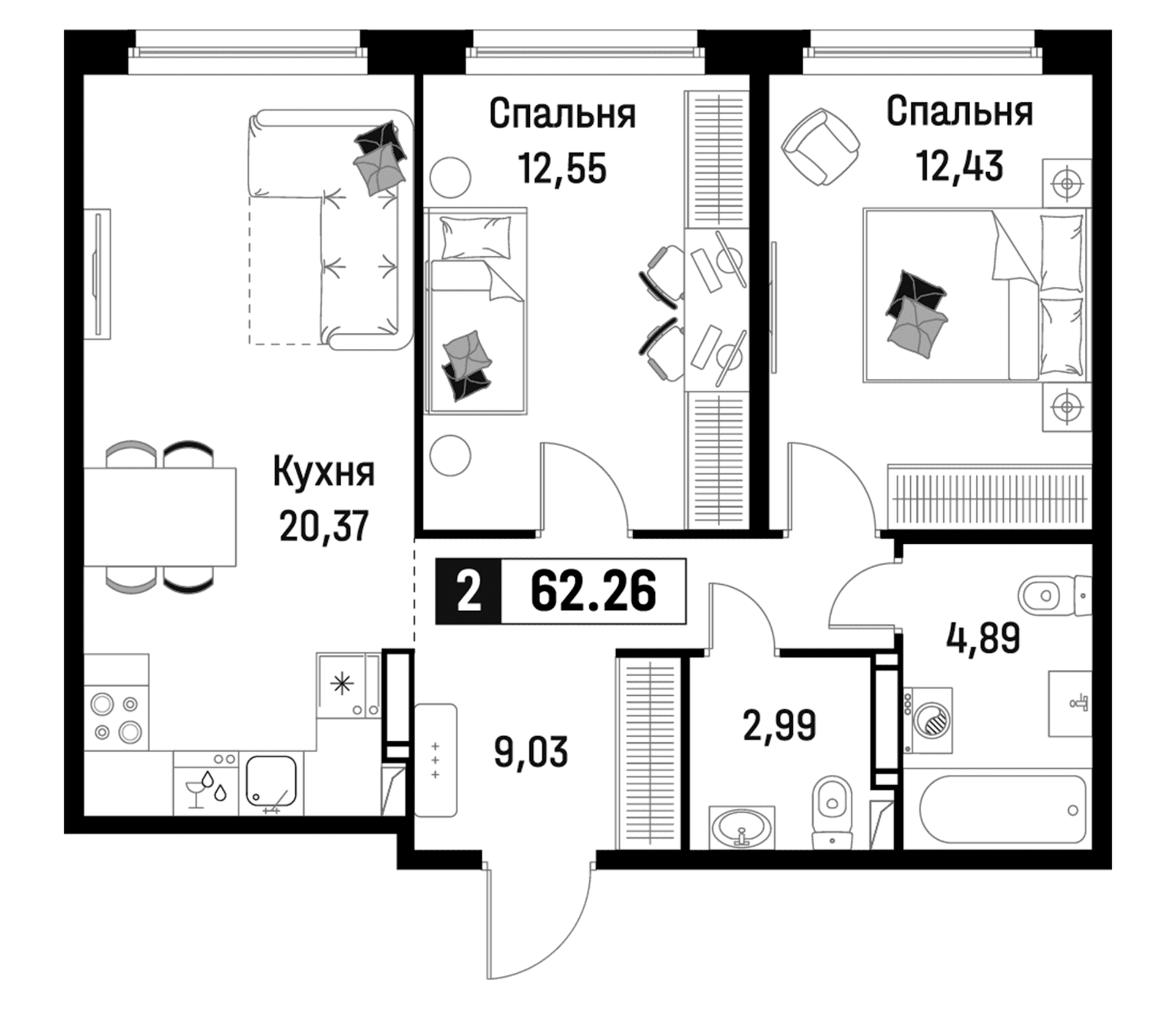 Планировка квартиры