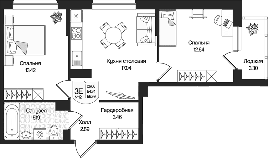 Планировка квартиры