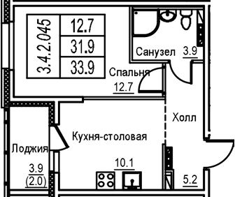 Планировка квартиры