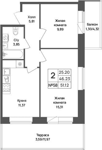 Планировка квартиры