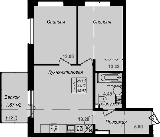 Планировка квартиры
