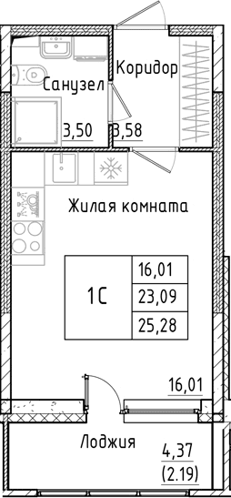 Планировка квартиры