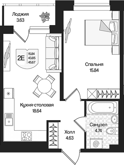 Планировка квартиры