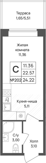 Планировка квартиры