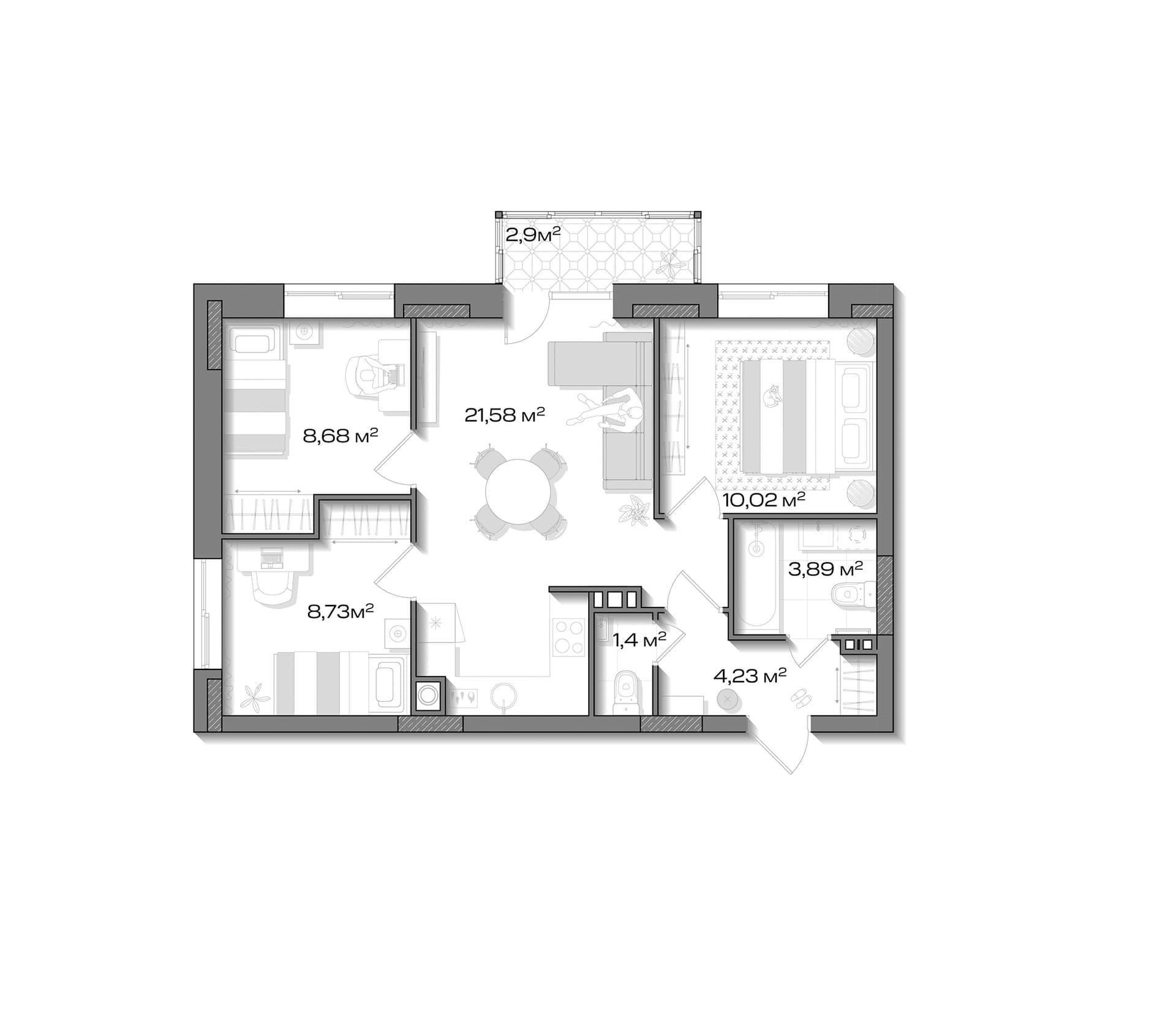 Планировка квартиры