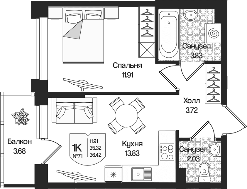 Планировка квартиры