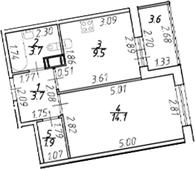 Планировка квартиры