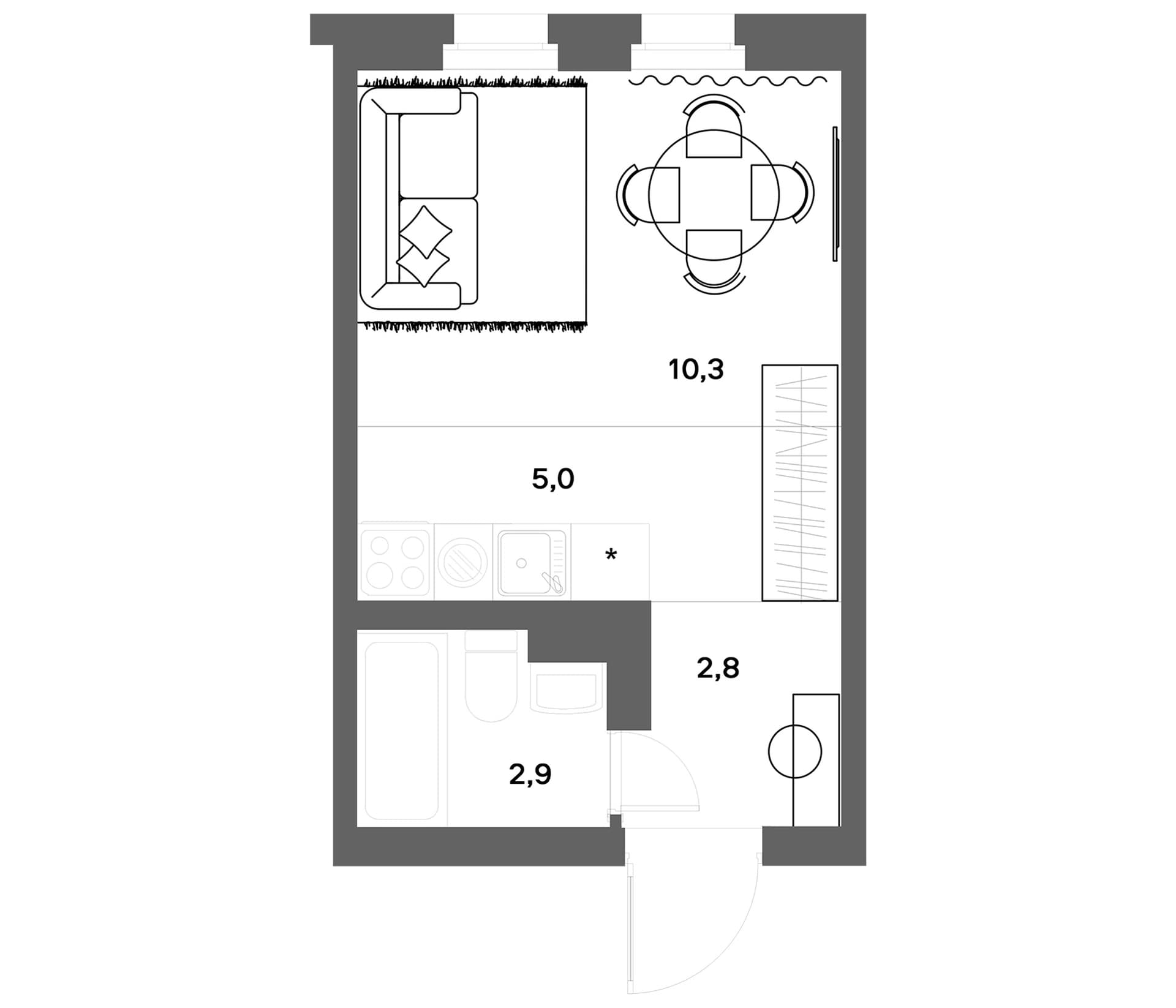 Планировка квартиры