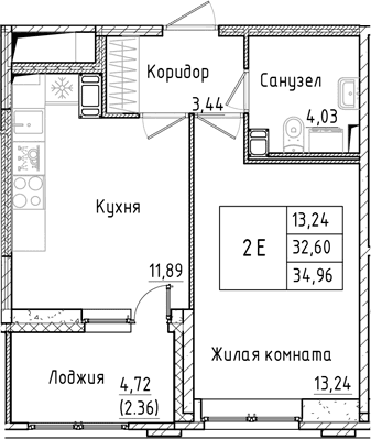 Планировка квартиры