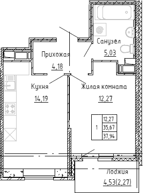 Планировка квартиры