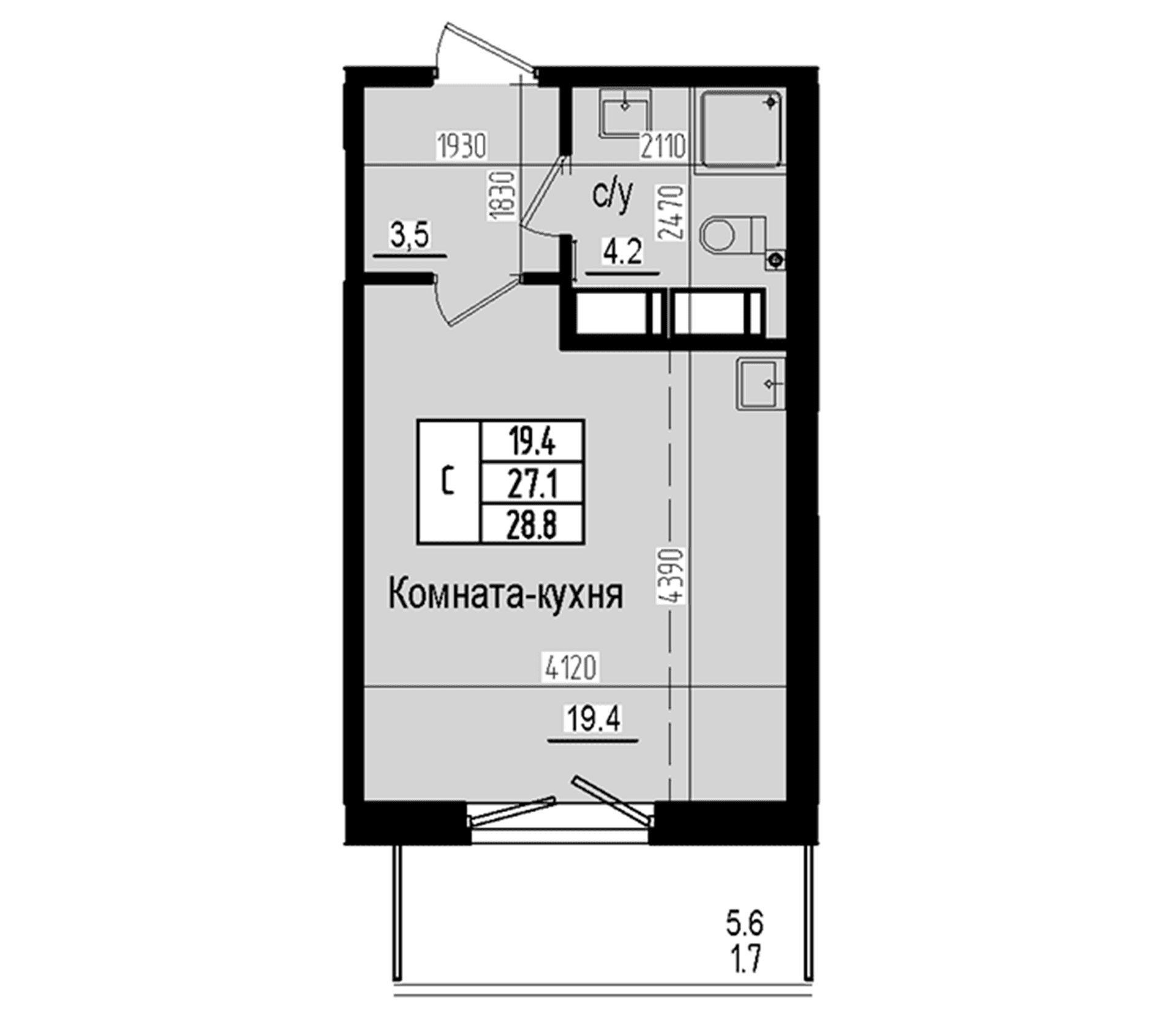 Планировка квартиры