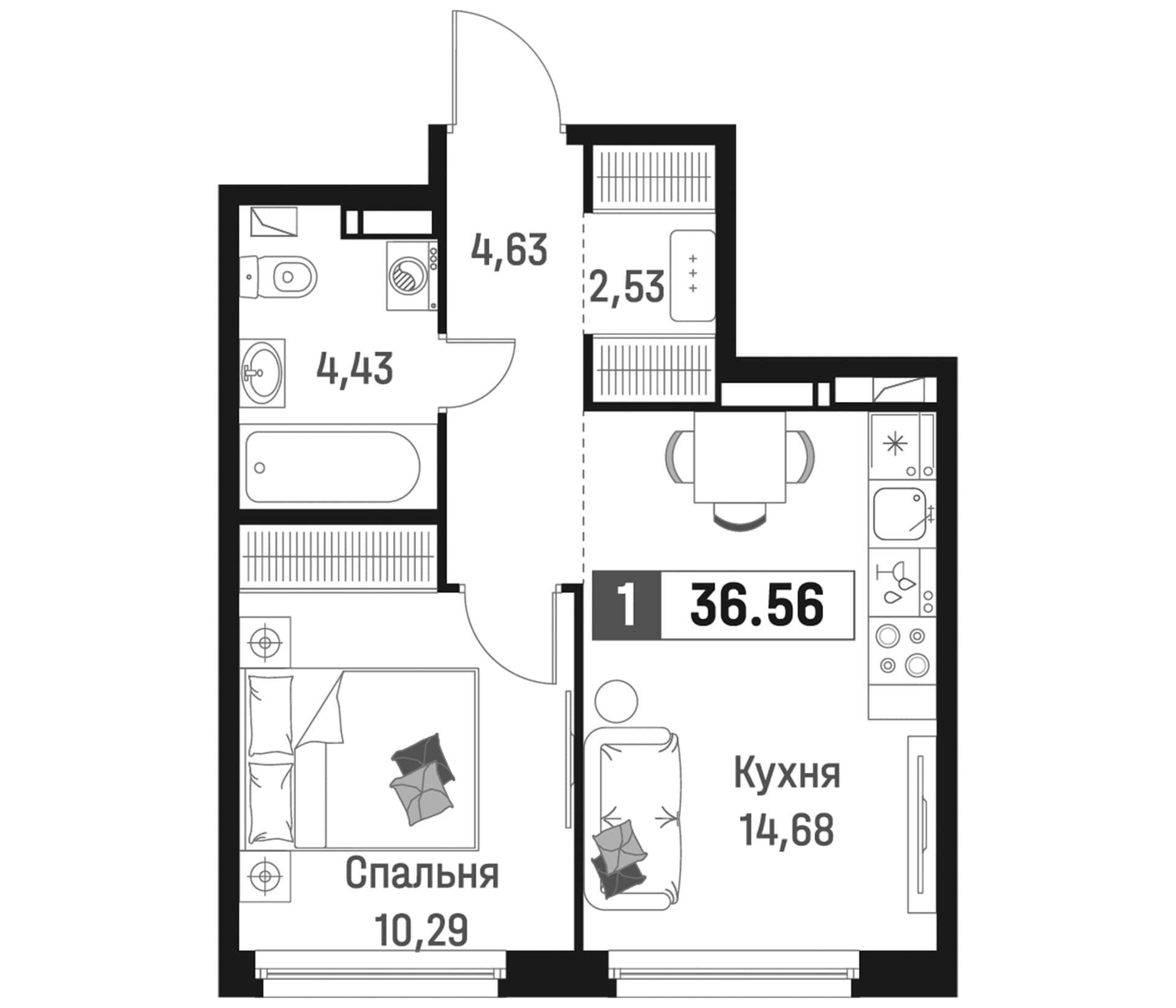 Планировка квартиры