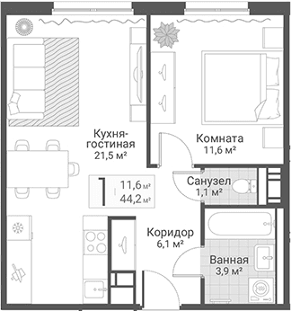 Планировка квартиры