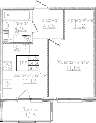 Планировка квартиры