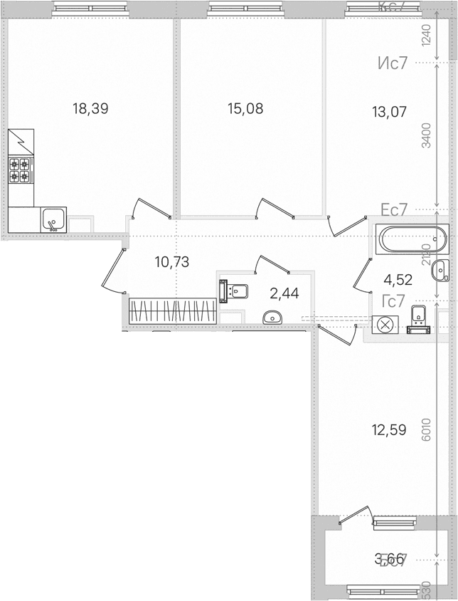 Планировка квартиры