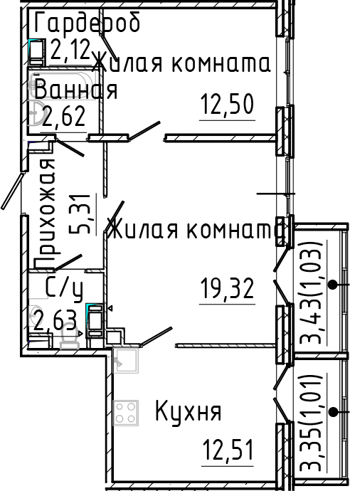 Планировка квартиры