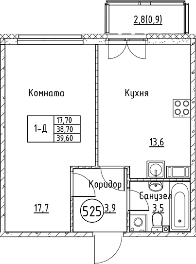 Планировка квартиры