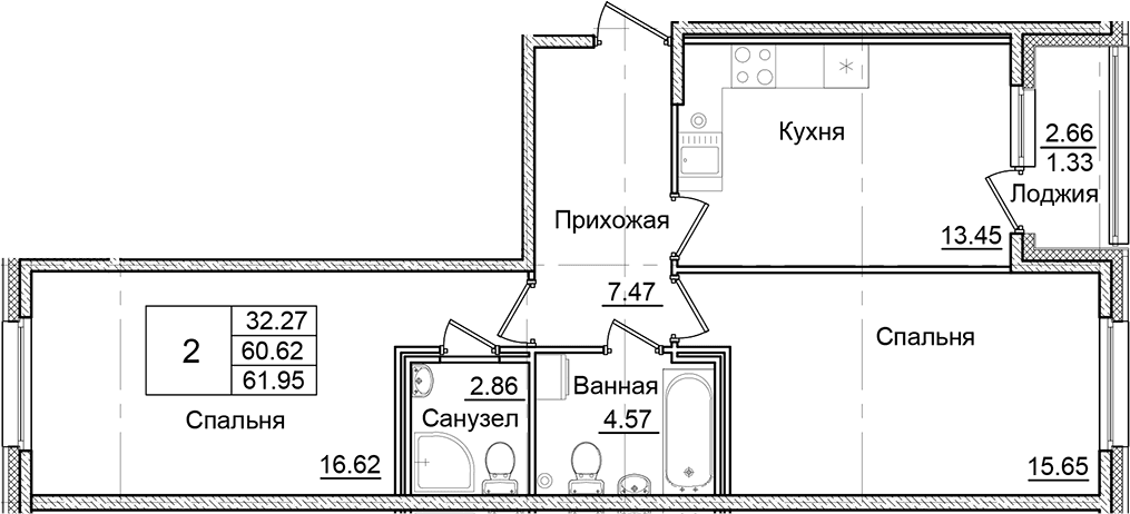 Планировка квартиры