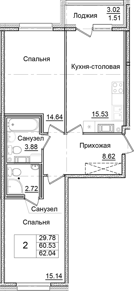 Планировка квартиры