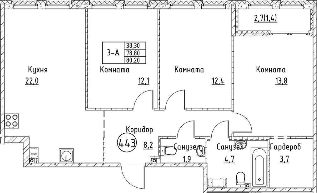 Планировка квартиры