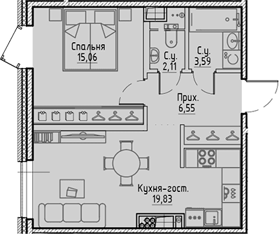 Планировка квартиры