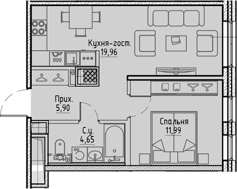 Планировка квартиры