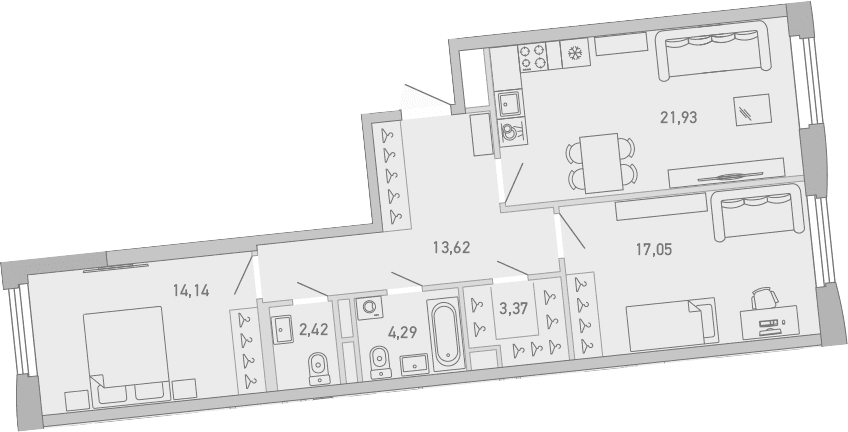 Планировка квартиры